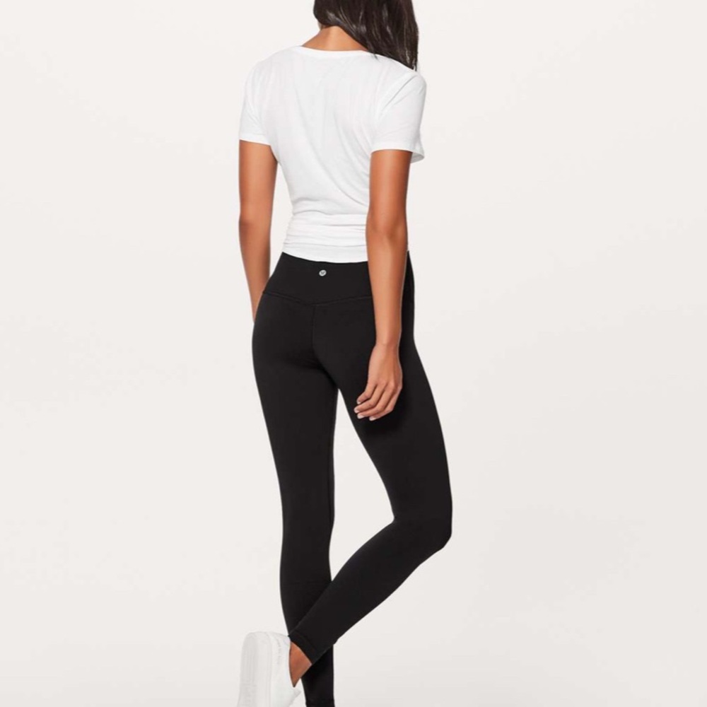 Lululemon Align Pant *Full Length 28" Black Size 6 - Picture 8 of 9